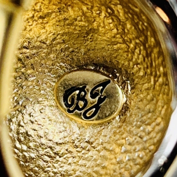 Vintage BETSEY JOHNSON First Date Collection Pink Black High Dome Ring. 7.5+ - Picture 10 of 10